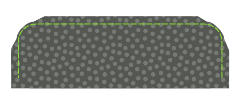 Trim the seam allowance